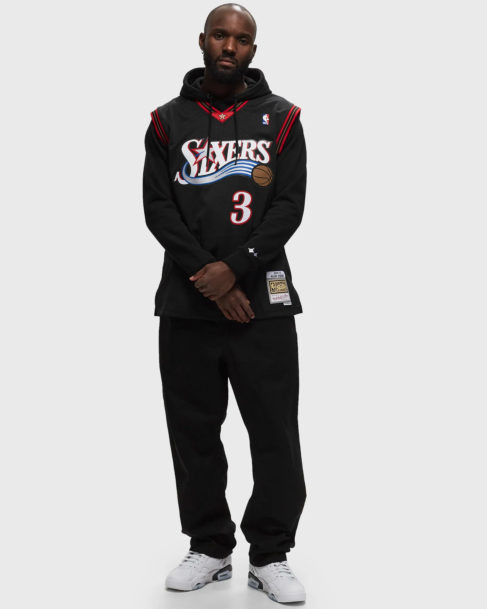 Mitchell & Ness NBA Swingman Jersey Philadelphia 76ers Road 2000-01 Allen Iverson #3