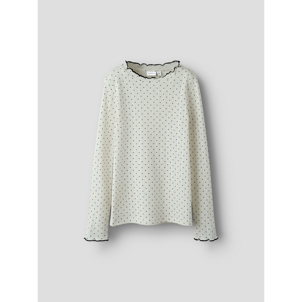 Køb Name It Cloud Dancer Nkftania Ls Slim Top