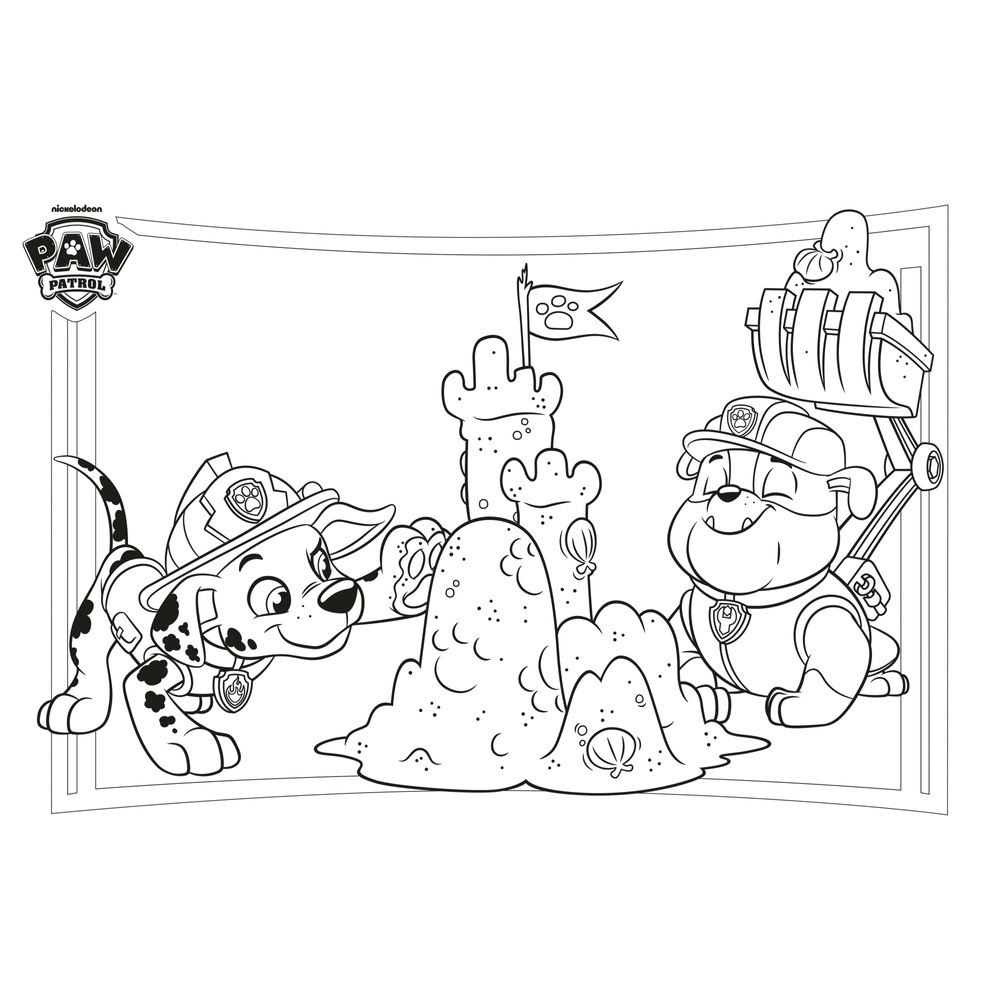 PAW Patrol Riesen-Aktivitäts- und Malblock