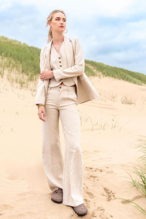 I-coni-K beige dames gilet