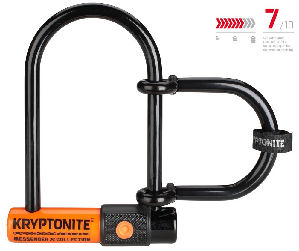 Kryptonite Evolution™ Messenger Mini+ New-U Bügelschloss (inkl. Extender) kaufen | Bike-Discount