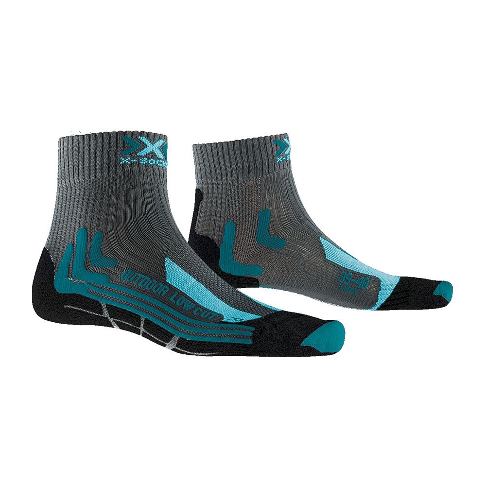 X-Socks TREK OUTDOOR LOW CUT - Chaussettes Femme ant/tu
