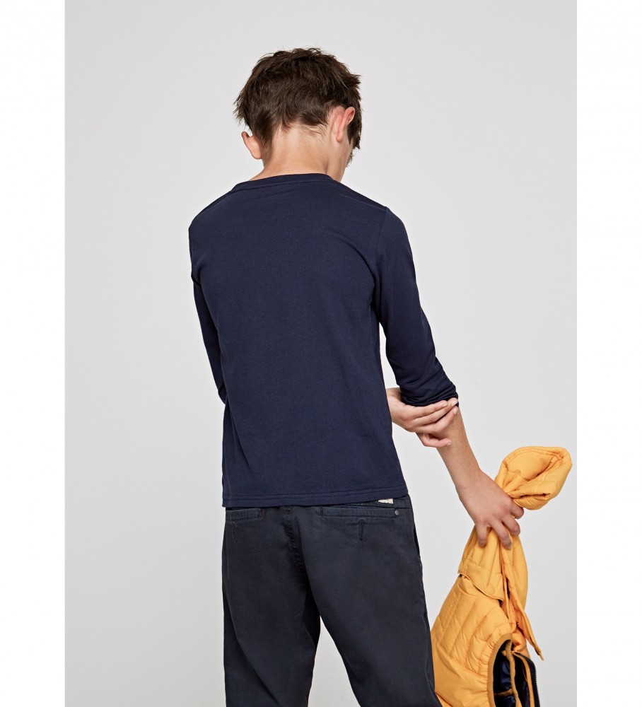 Camiseta azul marinho Pepe Jeans New Herman