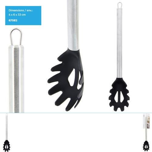 CUILLERE PATE NYLON MANCHE INOX