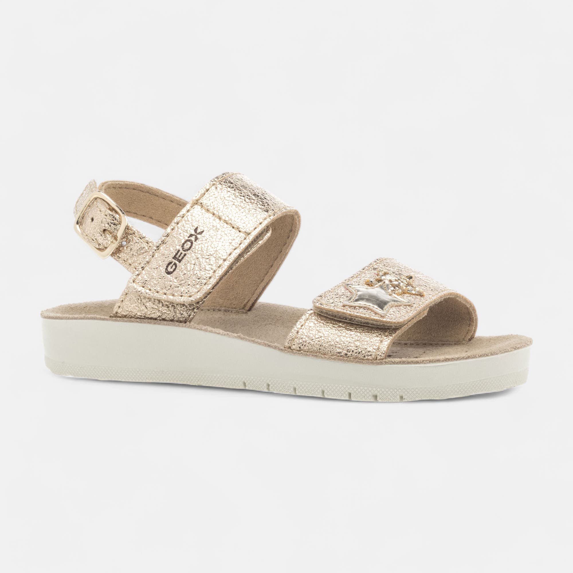 Nu-pieds Fille or