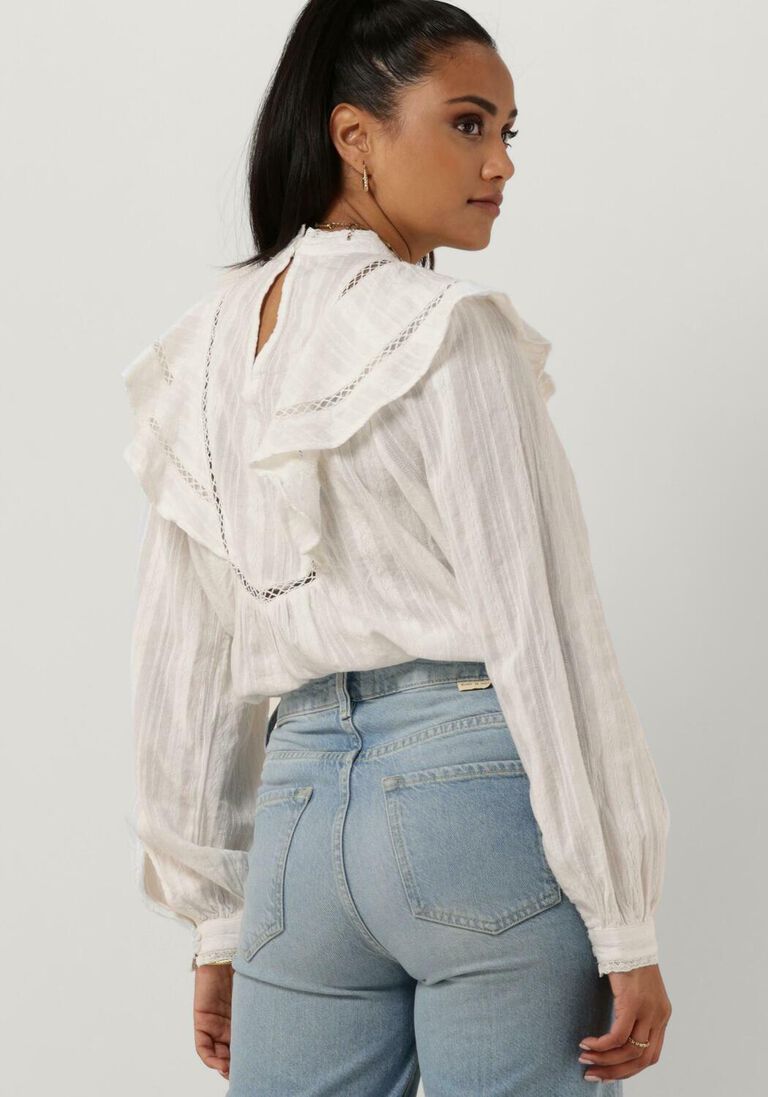 CIRCLE OF TRUST gebroken wit circle of trust blouse jodie blouse