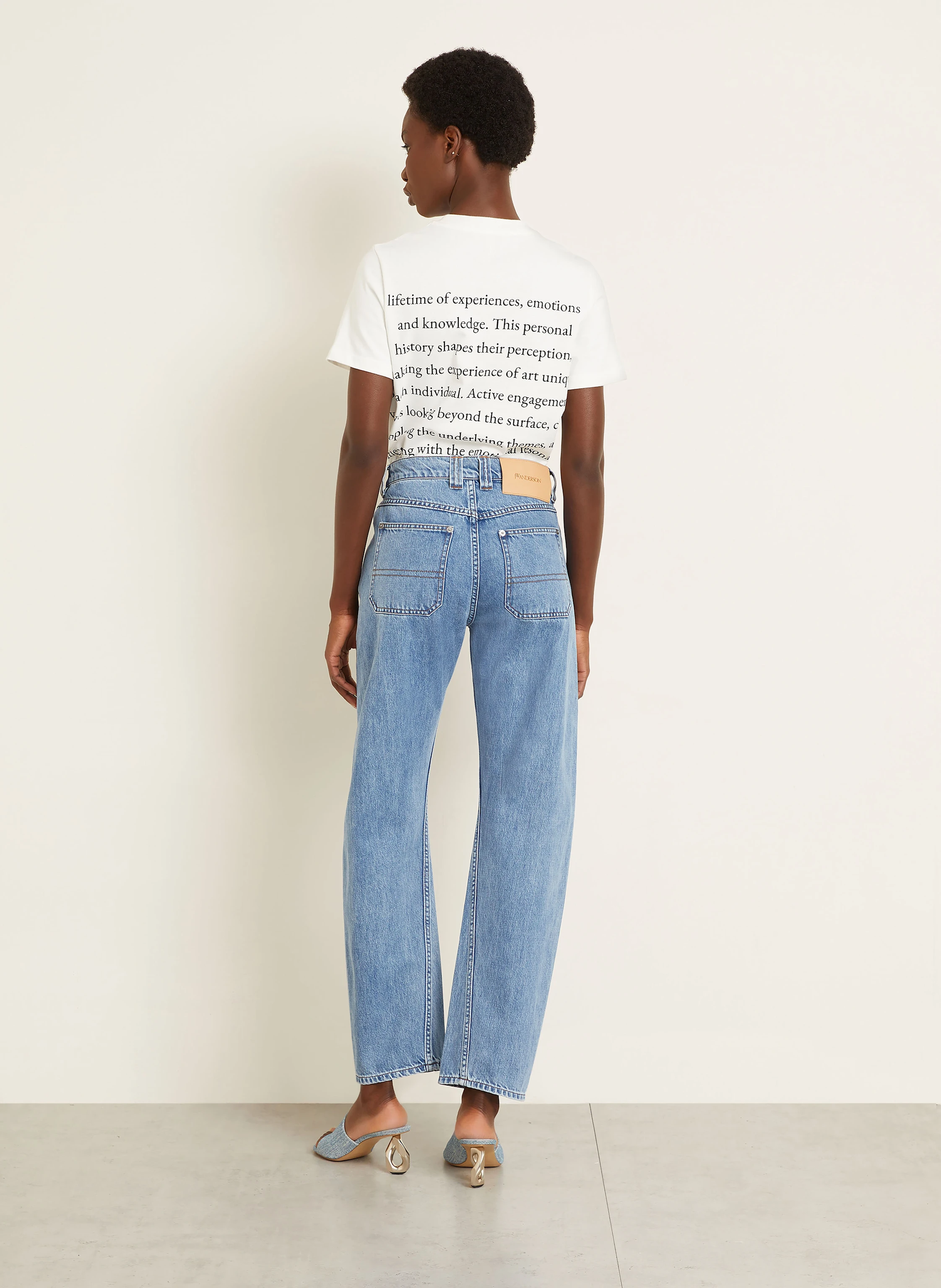 JW ANDERSON Barrel Jeans TWISTED