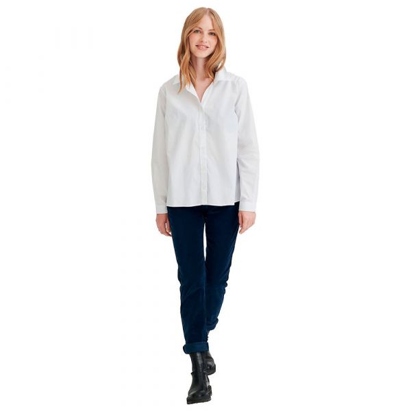 Redgreen Alba Long Sleeve Shirt Branco XL Mulher