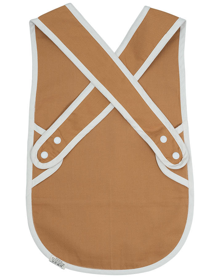 Lätzchen CROSS BACK in ochre