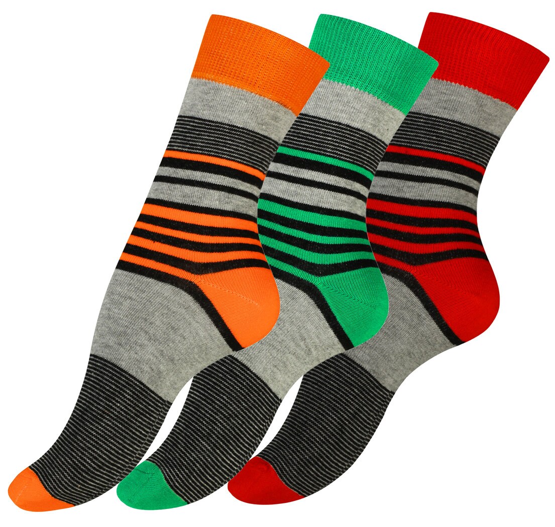 VCA® Socken 3 Paar, Candy Strips