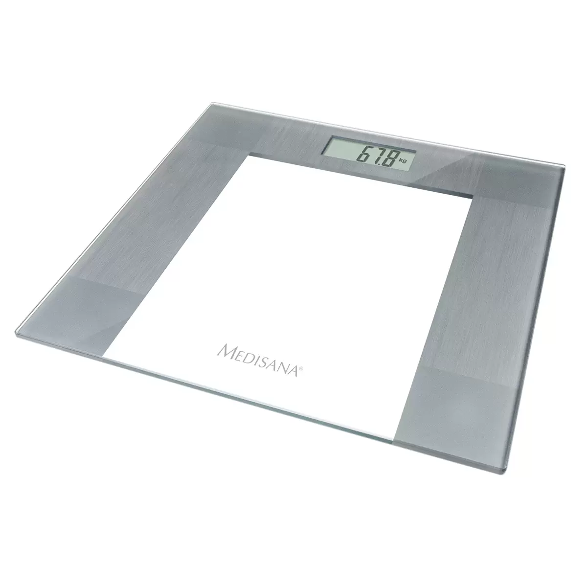 Glas - Personenwaage PS400 Medisana Silber