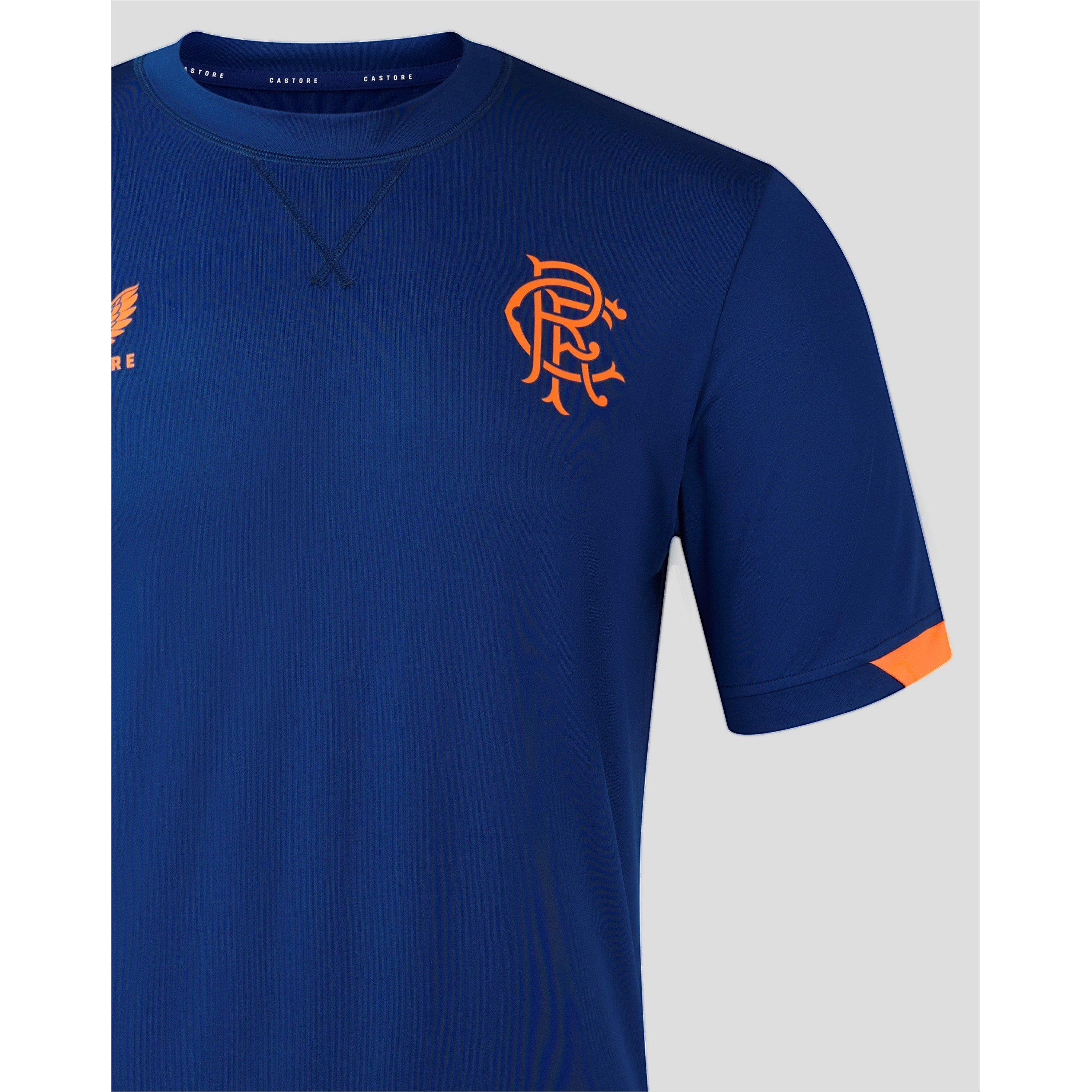 Castore Castore Rangers Travel T-shirt 2023 2024 Adults