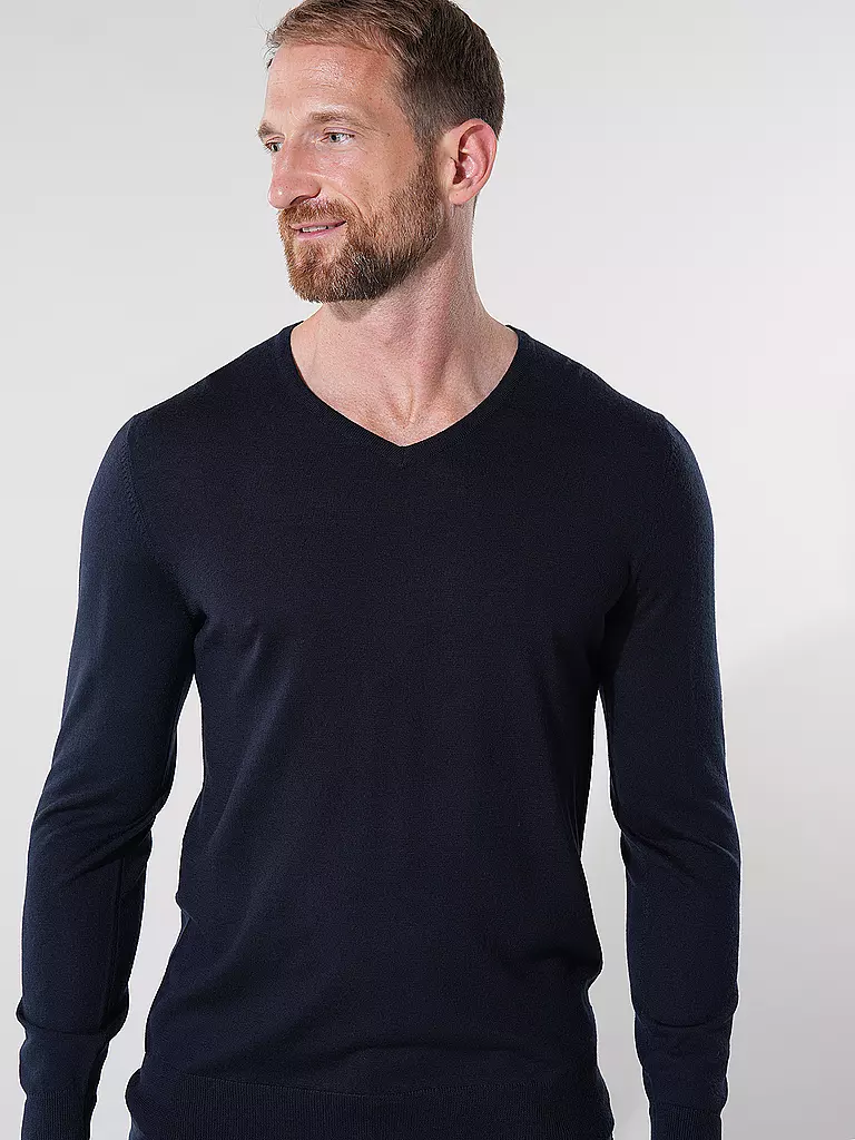 PROFUOMO Pullover dunkelblau