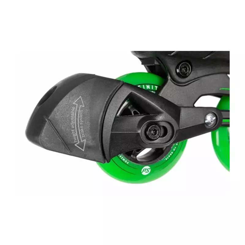 Roller en ligne junior ajustables POWERSLIDE Universe Green