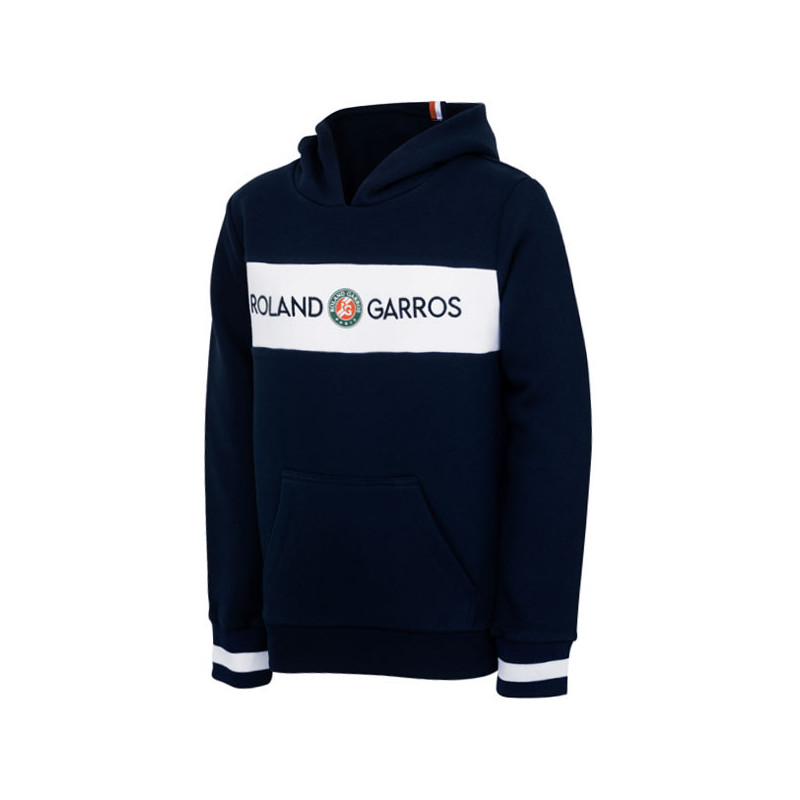 Sweat capuche enfant Roland Garros Color Block