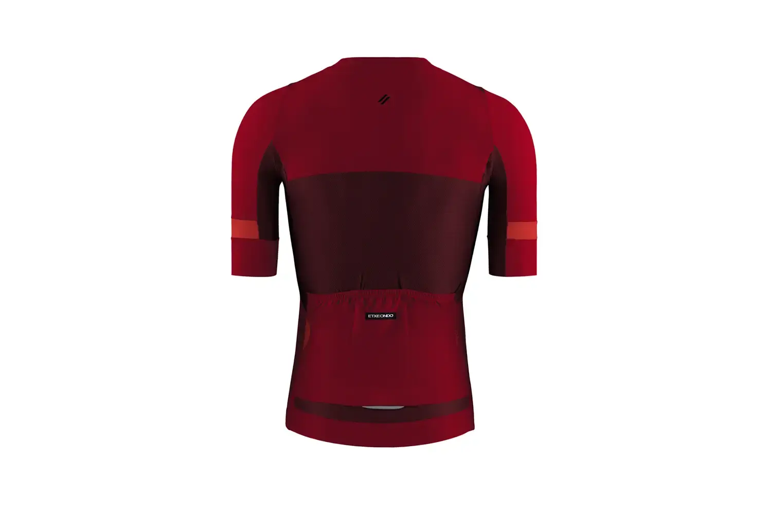Etxeondo Mendi Fietsshirt Korte Mouwen Kastanjebruin/Rood Heren