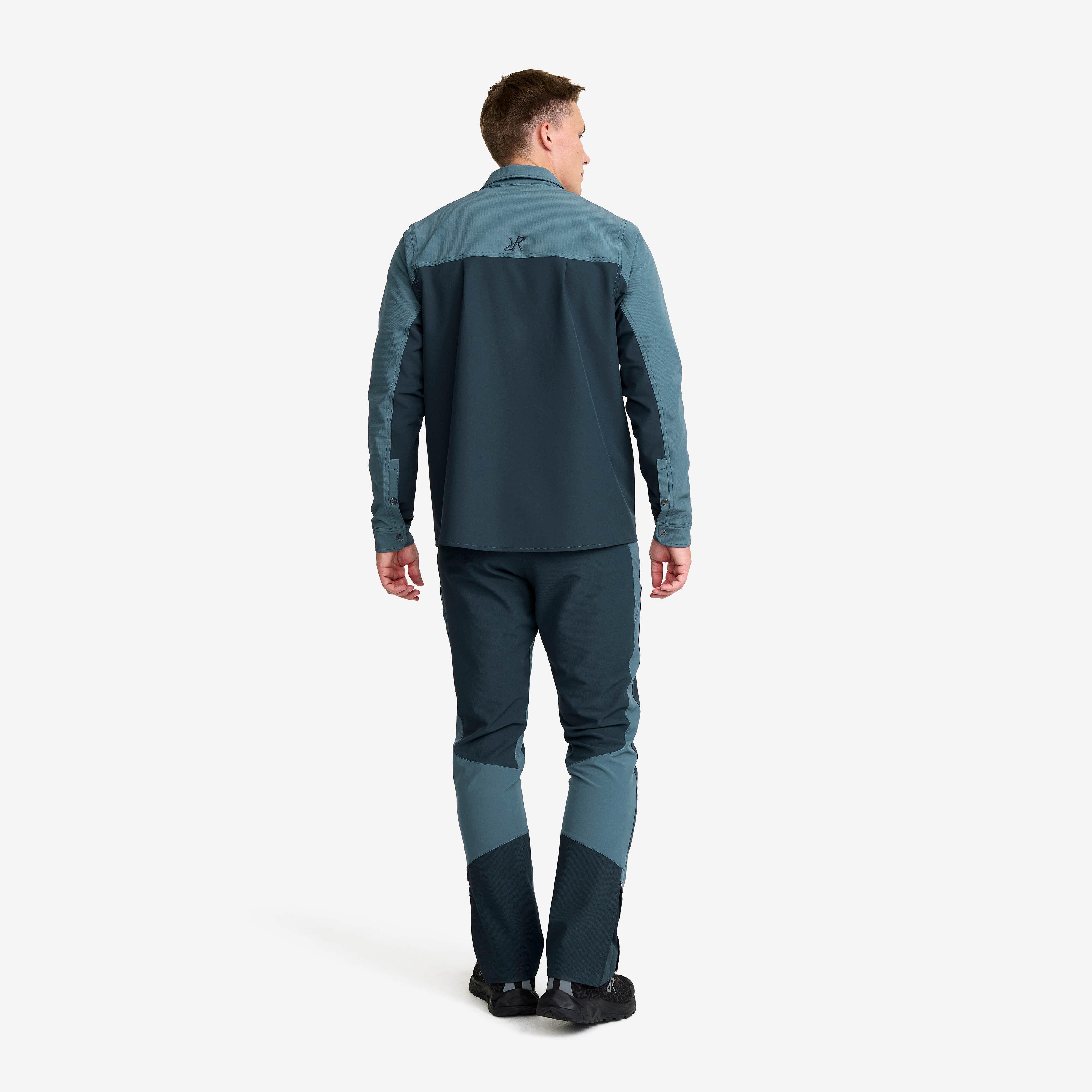 Ridge Half-zip Stretch Shirt Herre Blueberry/Orion Blue