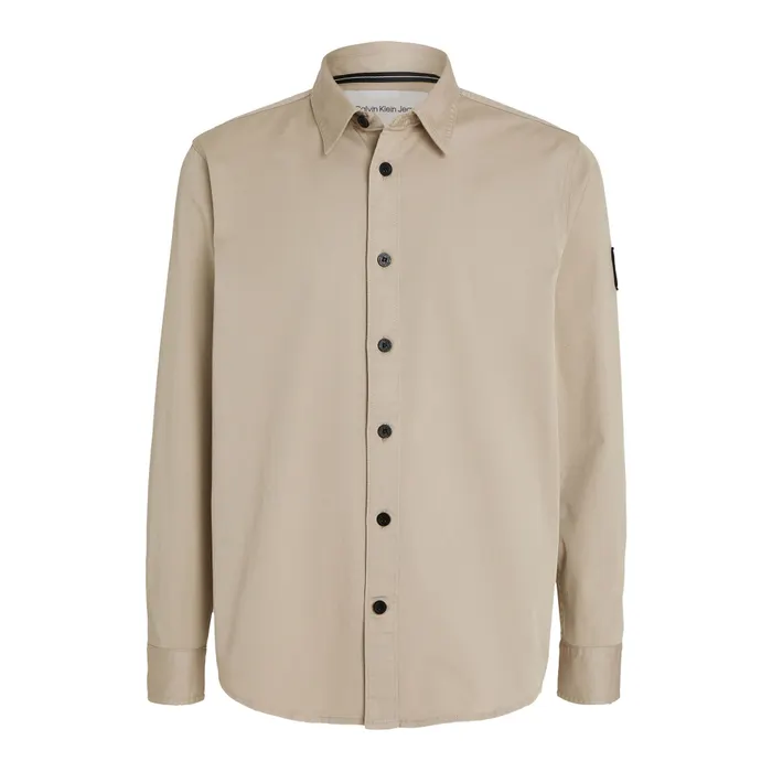 Calvin Klein Monologo Badge Relaxed Overhemd Heren