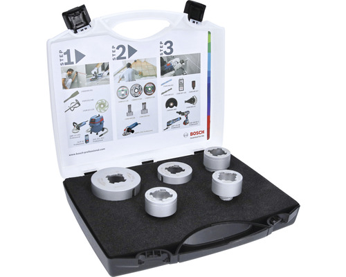 X-LOCK diamant droogboorset Bosch Professional Best for Ceramic Dry Speed Ø 20 mm, 25 mm, 35 mm, 51 mm
