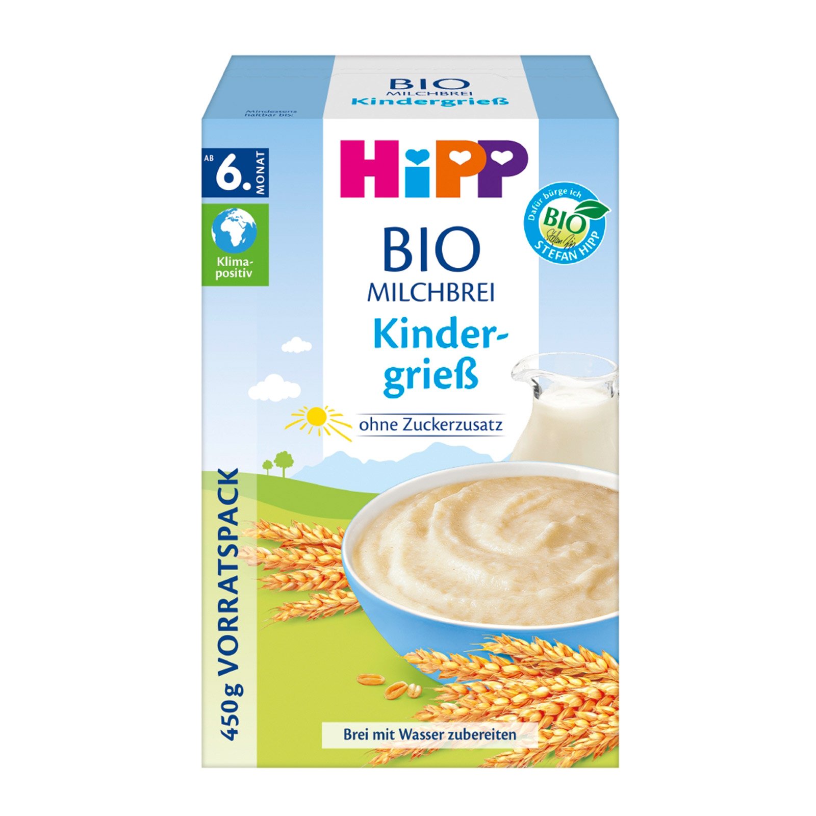 Hipp Milchbrei Kindergrieß