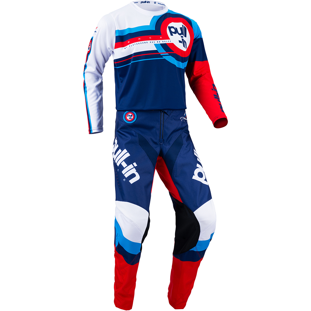 pull-in - Pantalon Race - 2023 Navy / Rouge / Blanc