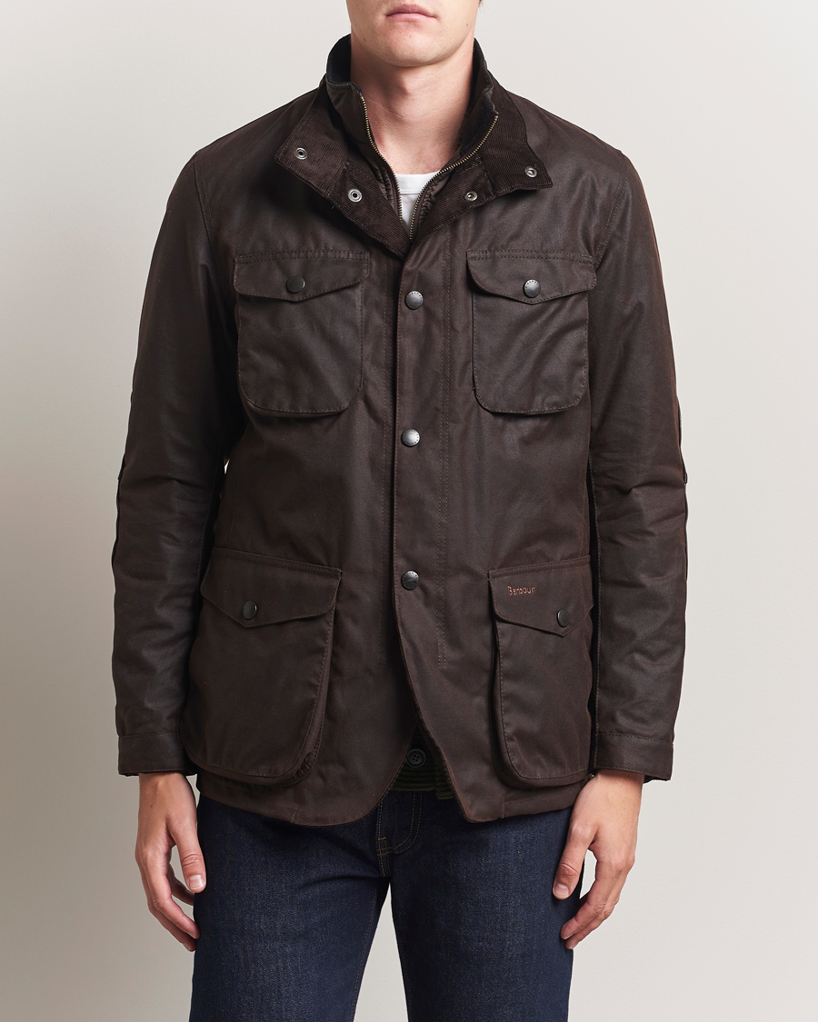 Barbour Lifestyle Ogston Waxed Jacket Rustic