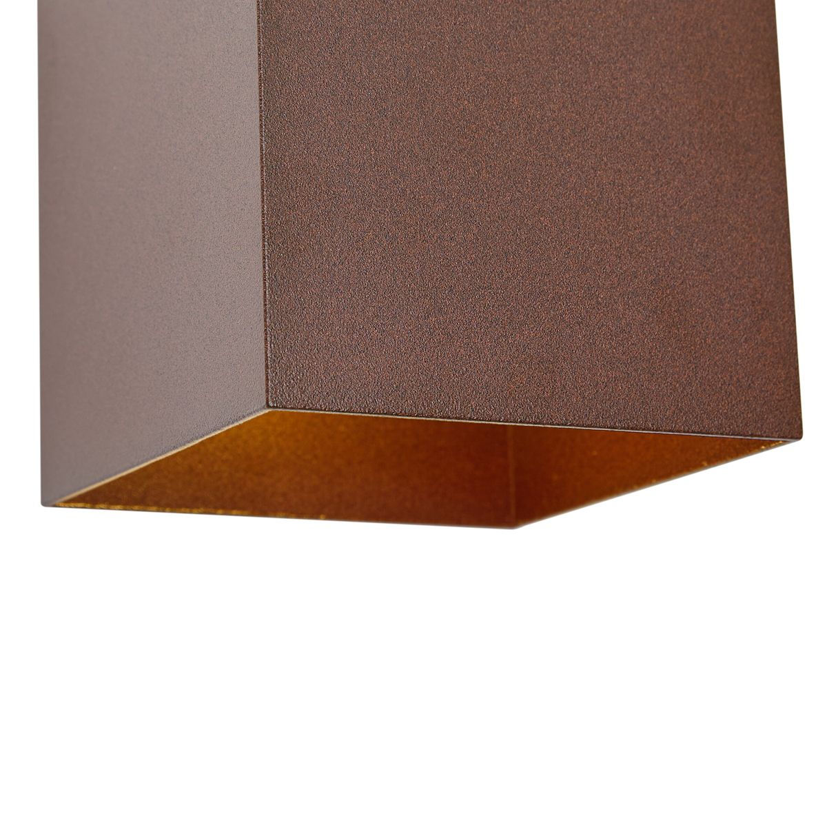 Buiten wandlamp roestbruin incl. LED IP65 met dimlicht en solar - Charlene