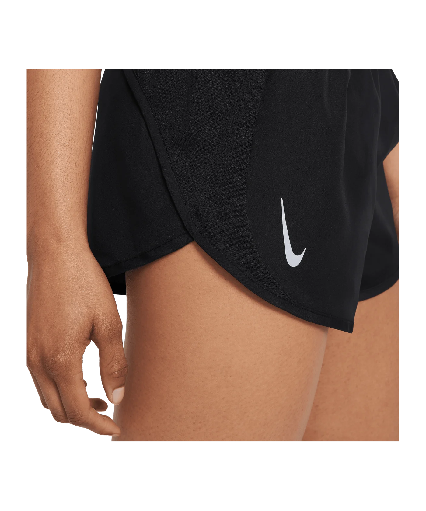 Nike Race Tempo Short Running Damen Schwarz F010
