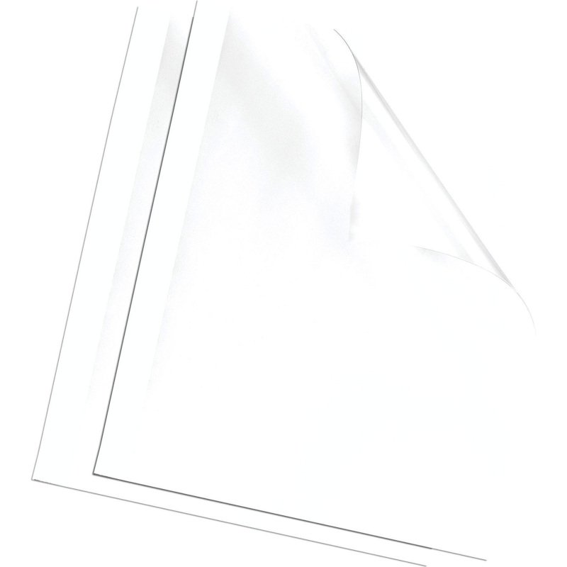 Couverture de thermosoudure dos 3 mm carton 200 g Fellowes blanche