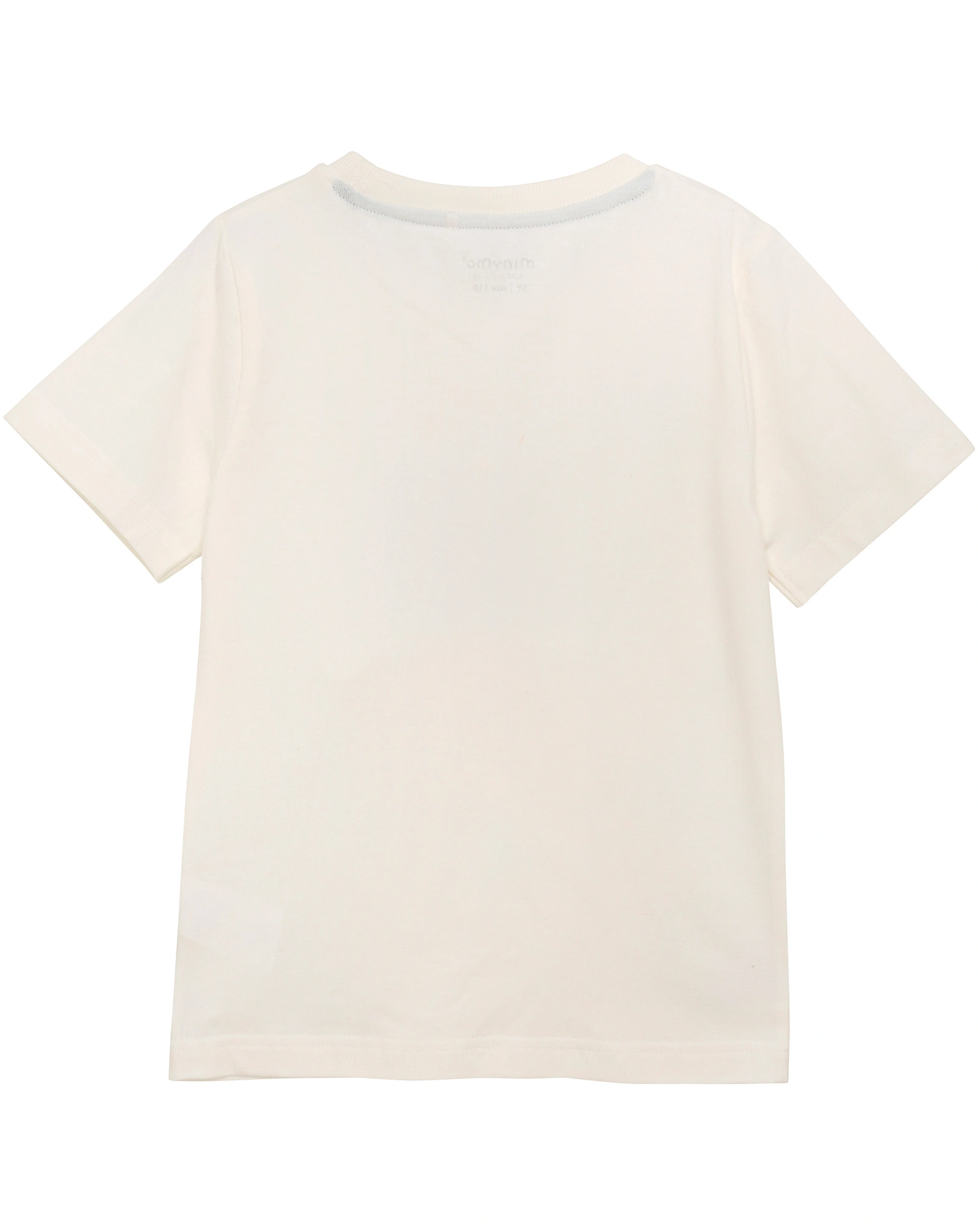 T-Shirt HOT DOG in coral gold