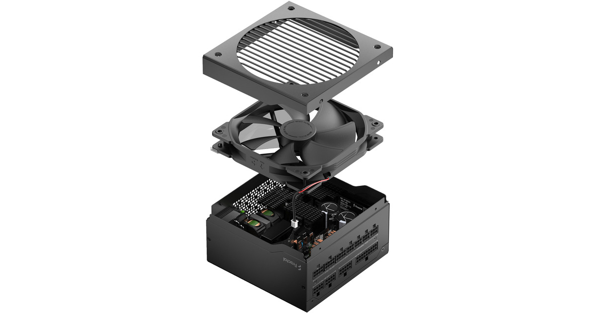 Fractal DesignION Gold 3 modulaire 850 watt voeding   (Zwart, 1x 12V-2x6, 3x PCIe)