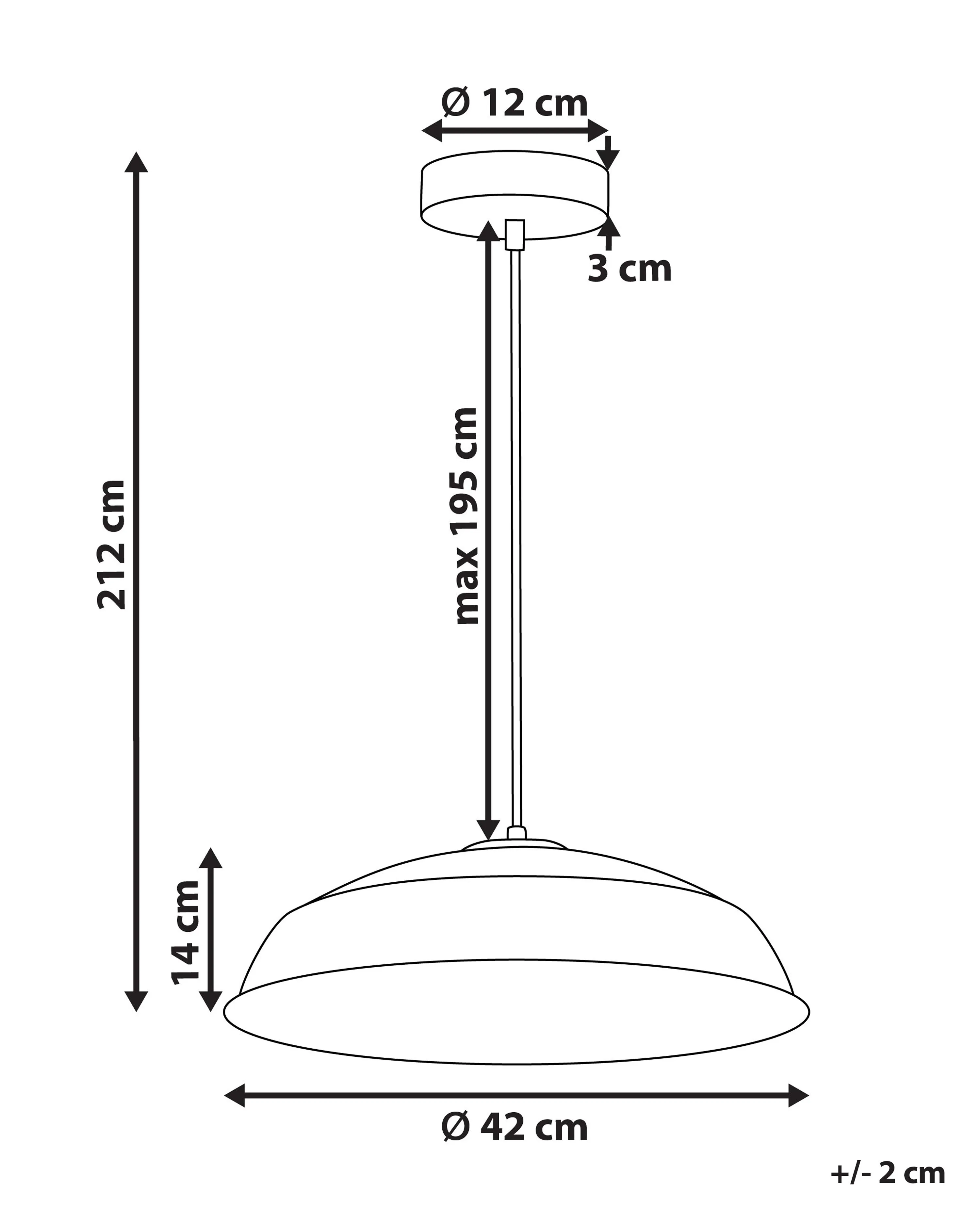 Hanglamp MINILLAS Metaal Zwart