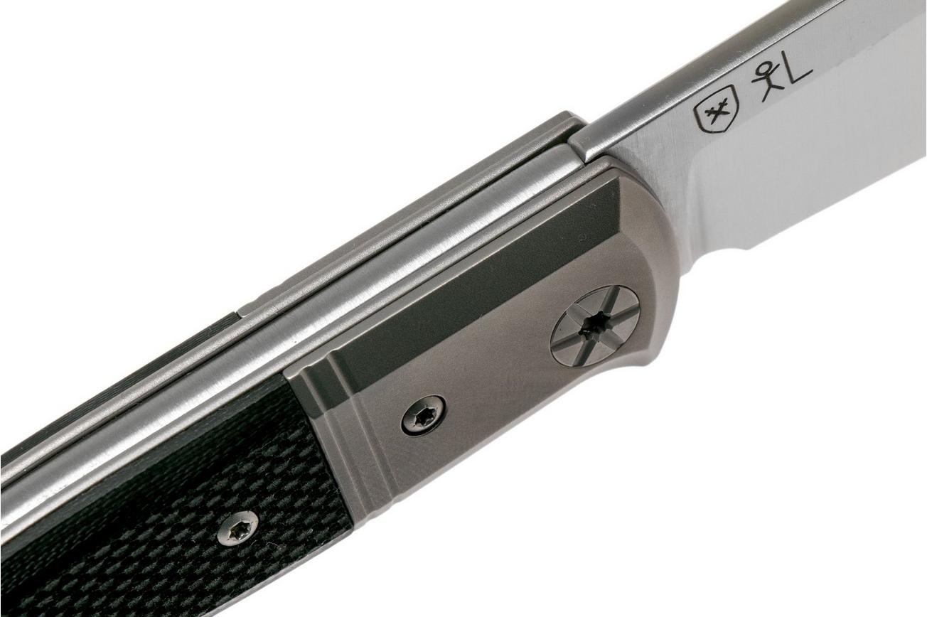 LionSteel Gitano Black G10 GT01 GBK zakmes, Gudy van Poppel design