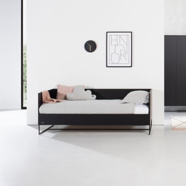 Kidsmill Modular 2 Bedbank Mat Zwart 90 x 200 cm