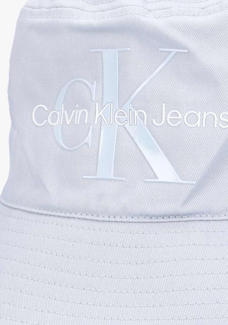 CALVIN KLEIN blauwe calvin klein hoed monogram bucket hat