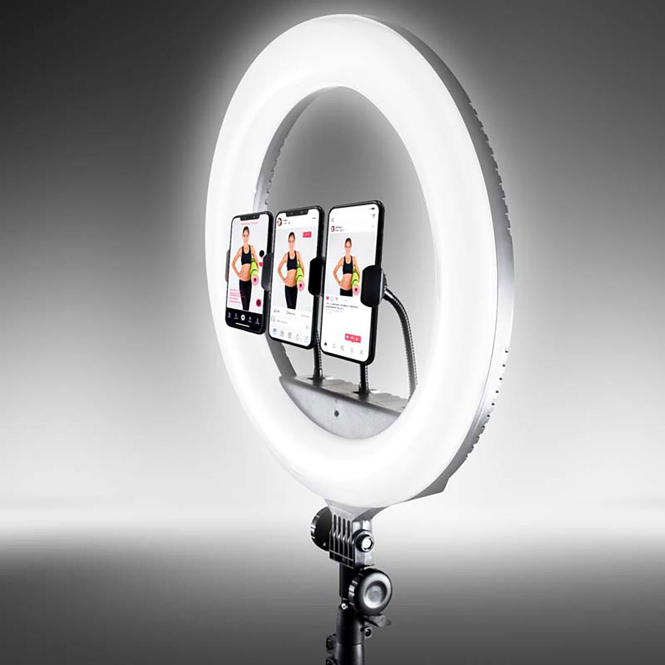 WI-LIGHT Selfie sur pied 18' rl18 noir