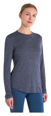 T-Shirt Manches Longues Femme Icebreaker Merino 125 Cool-Lite Sphere III Bleu