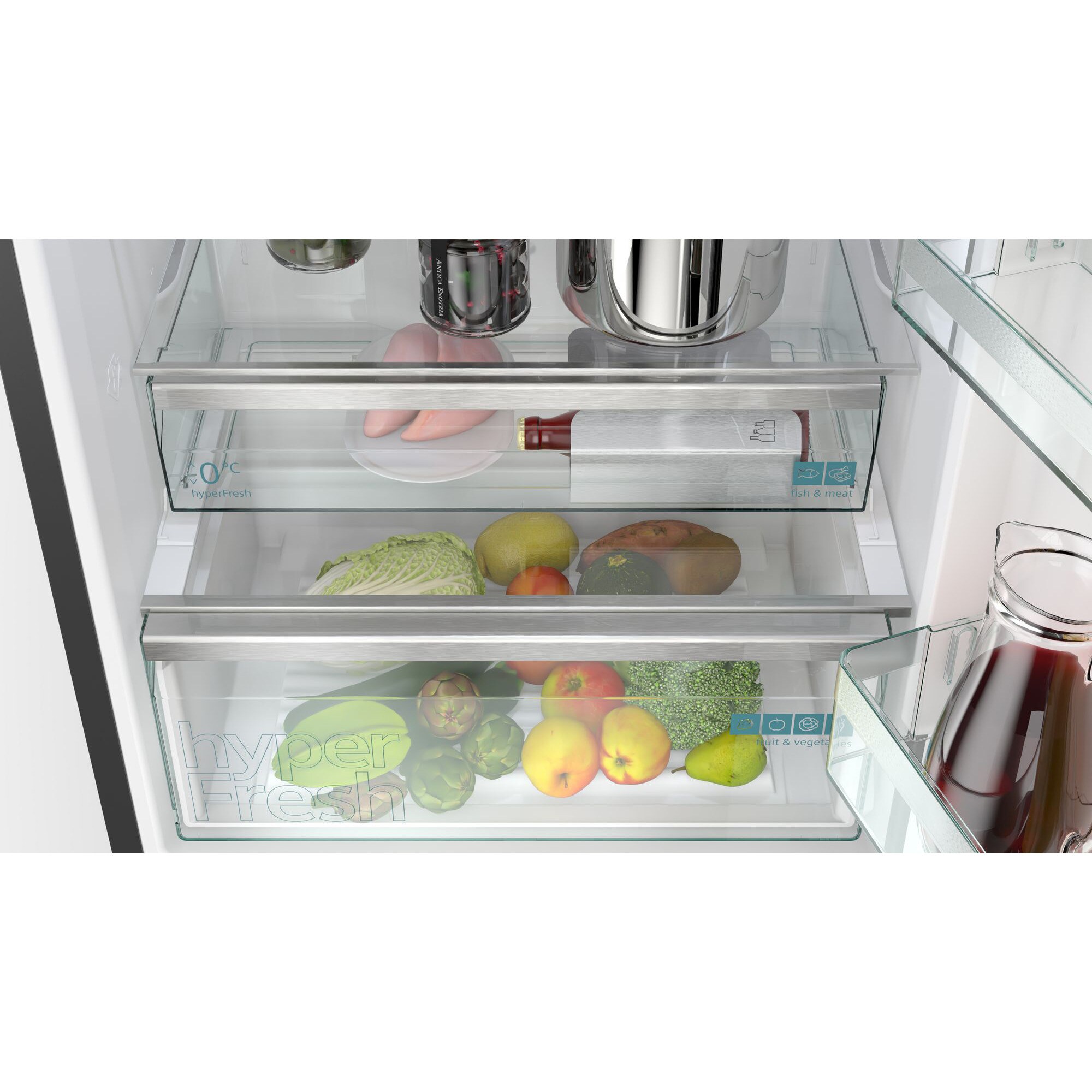 Siemens Kühl-/Gefrierkombination KG49NSBBF iQ700