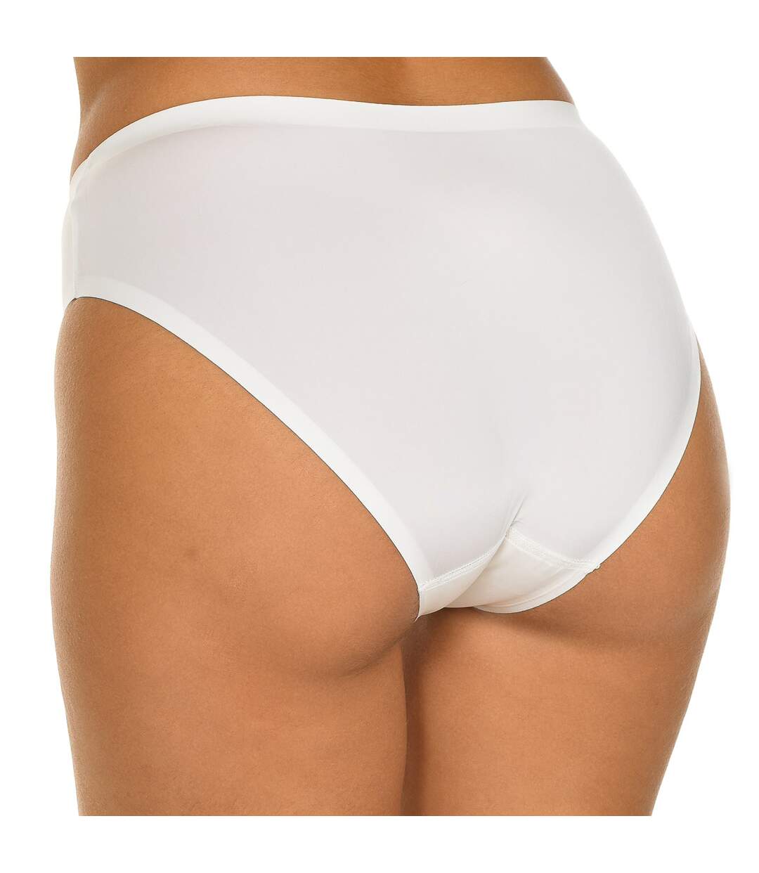 Seamless marbled effect panties 007YG women