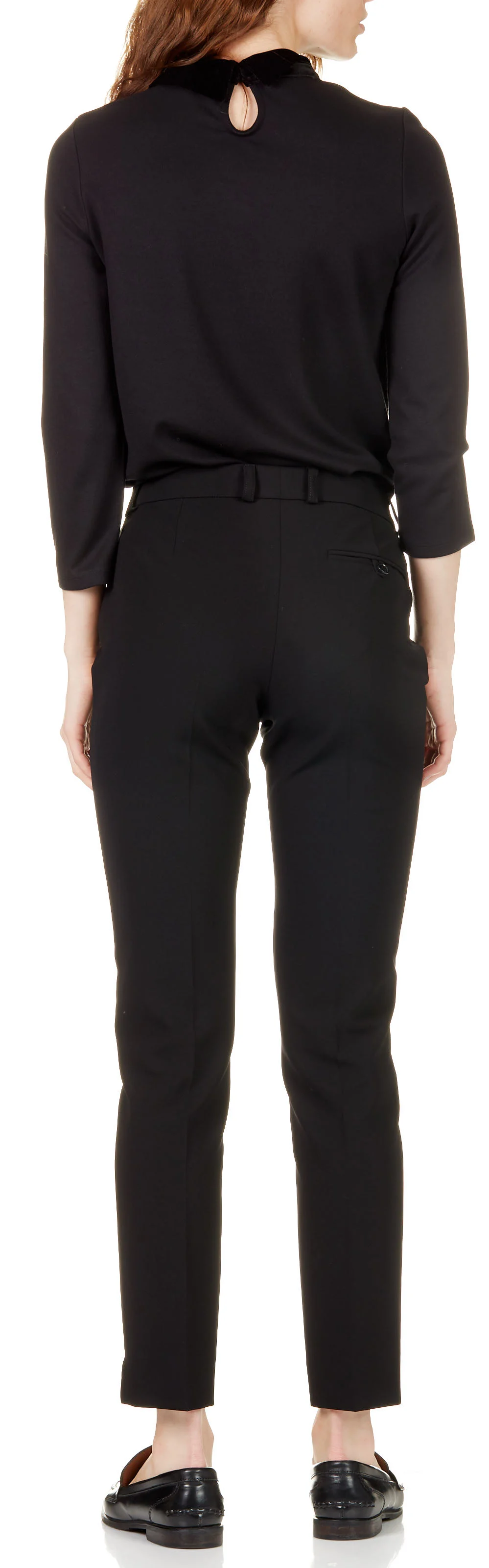 Pantalon droit | Noir