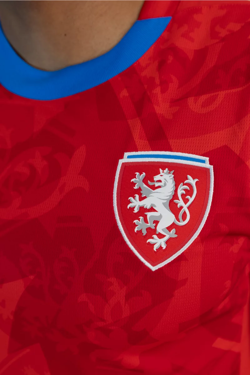 Puma Tschechien Home Replica Herren Fussballtrikot EM 2024