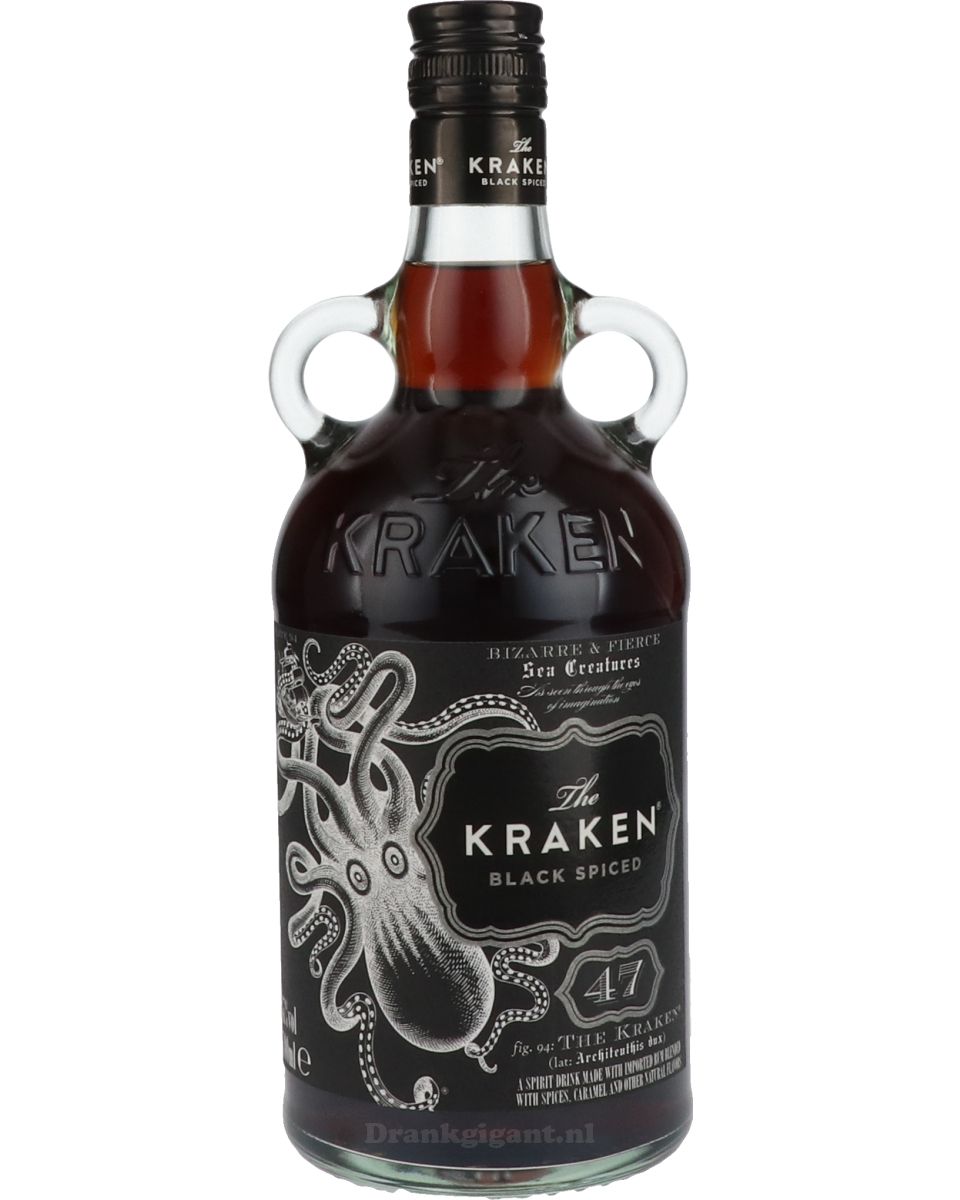 The Kraken Black Spiced Black Label 47 70 cl