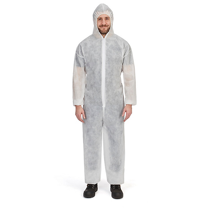Combinaison jetable blanche Taille L