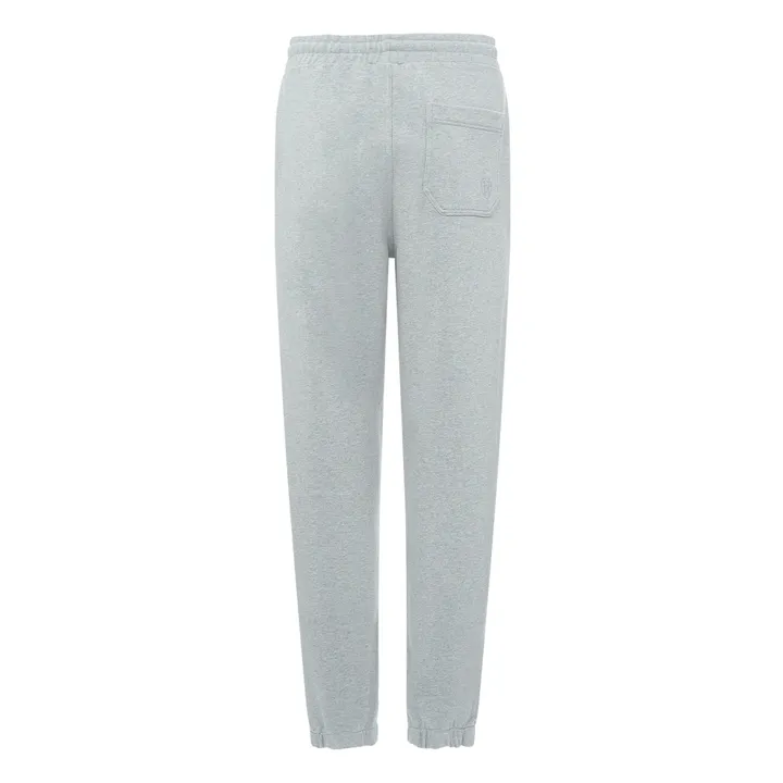 SMALLABLE BASICS Jogger Homme Coton Bio | Gris chiné