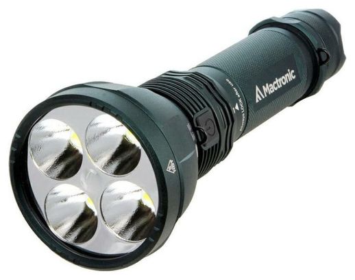 Lampe de poche Mactronic Blitz K12 Projecteur haute Puissance - 11600 lumens-Noir