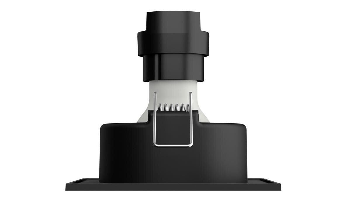 Einbauspot Milliskin 50421/48/P7 GU10 SchwarzEinbauspot mit GU10 Leuchtmittel
