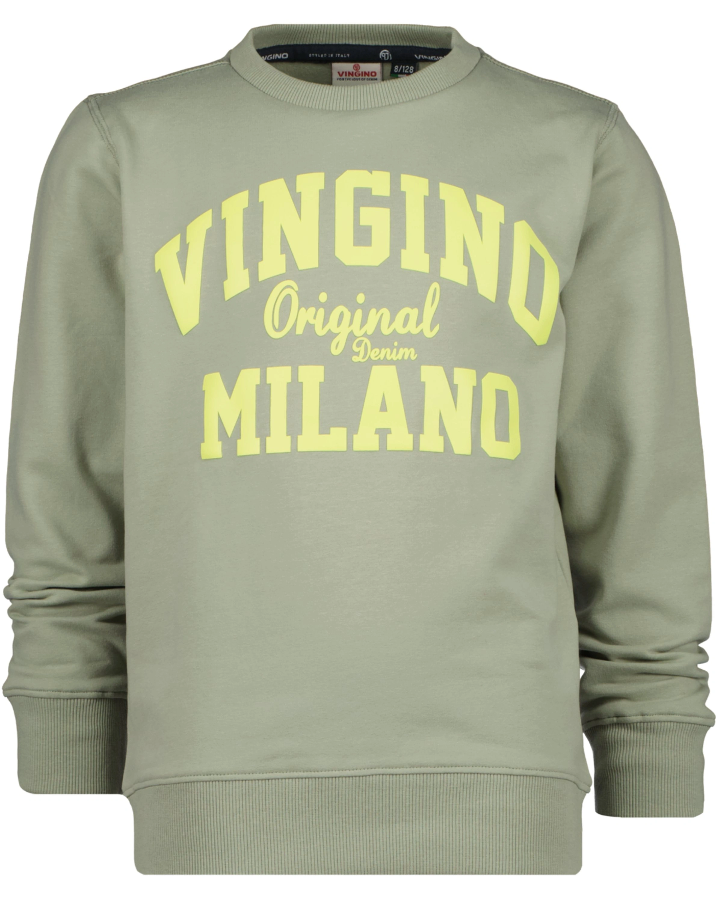 Sweatshirt MILANO CREW in seafoam green