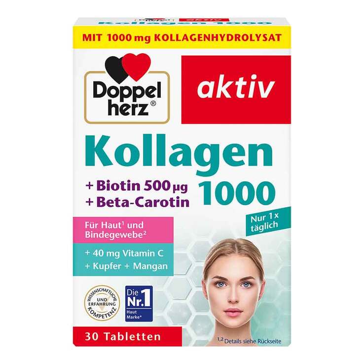Doppelherz Kollagen 1000 Tabletten, 30 St