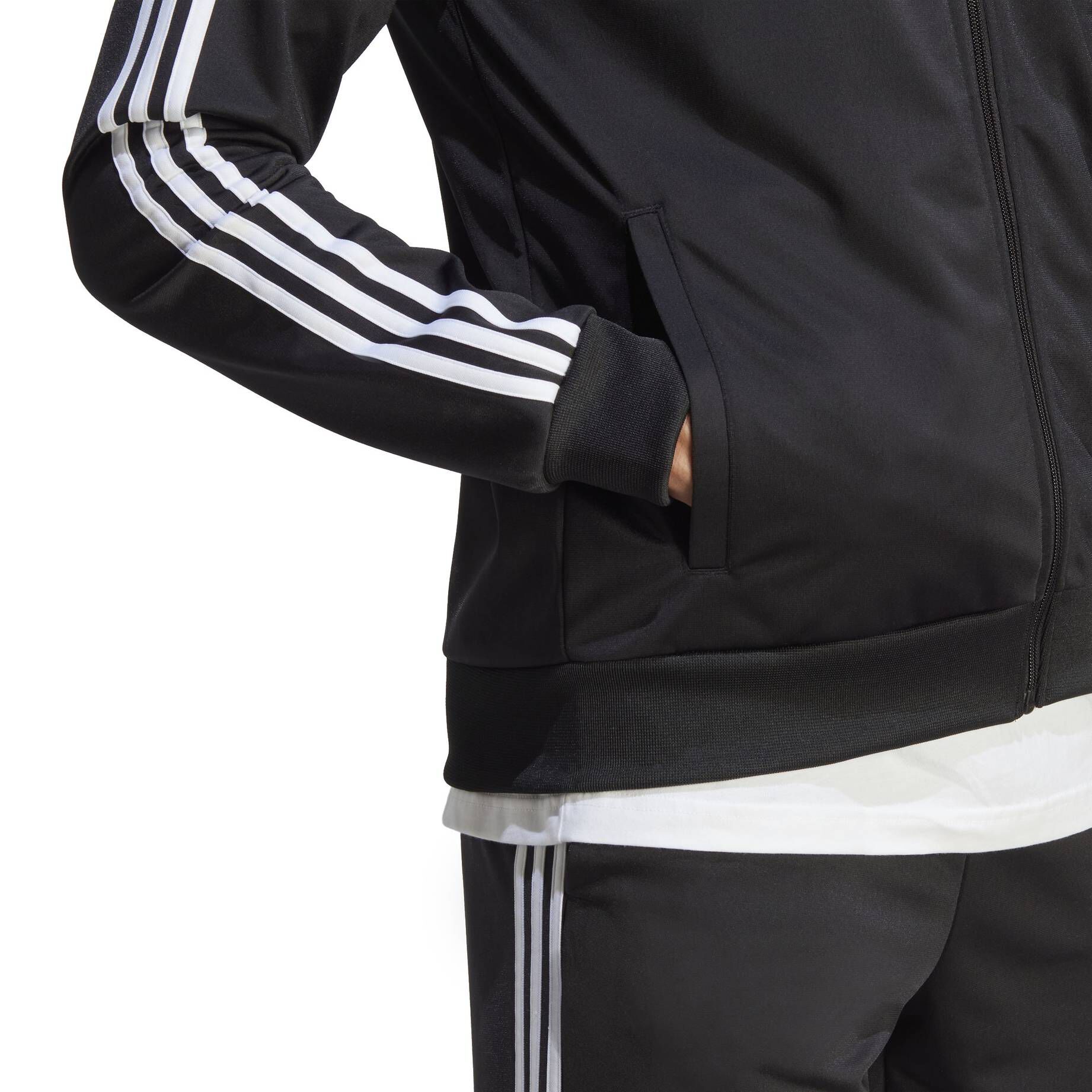 adidas Performance| Herren Trainingsanzug BASIC 3-STREIFEN TRICOT