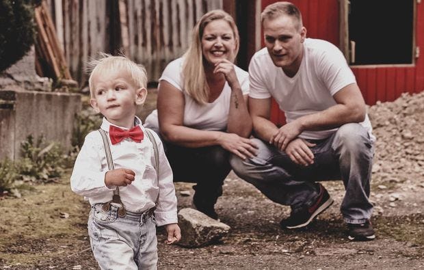 Familien-Fotoshooting in Waldbronn-Reichenbach